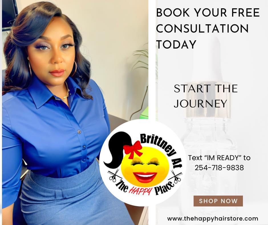Consultation at MANAfestation Trichology Studio in Temple, TX