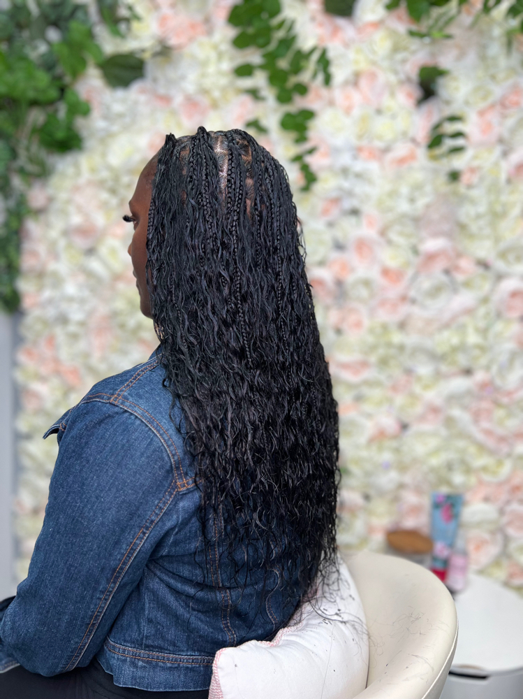 Human Hair Knotless