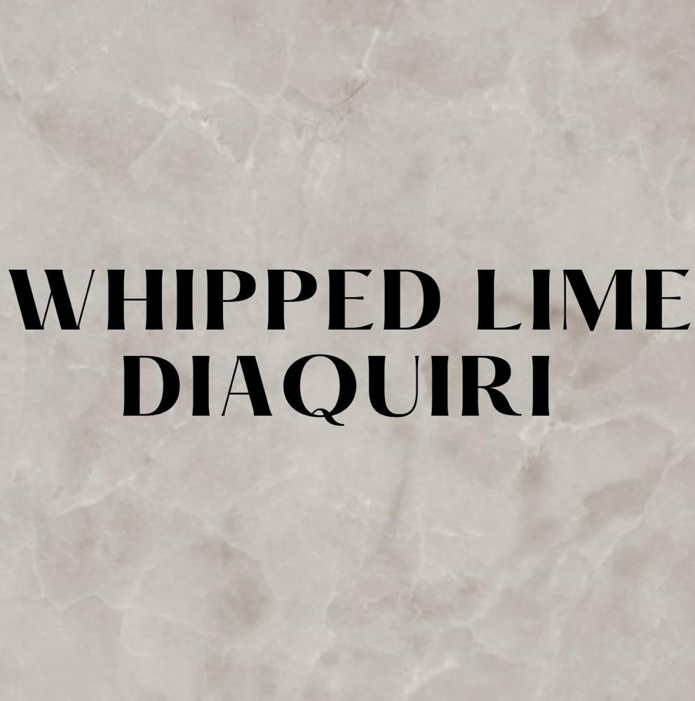 Whipped Lime Daiquiri