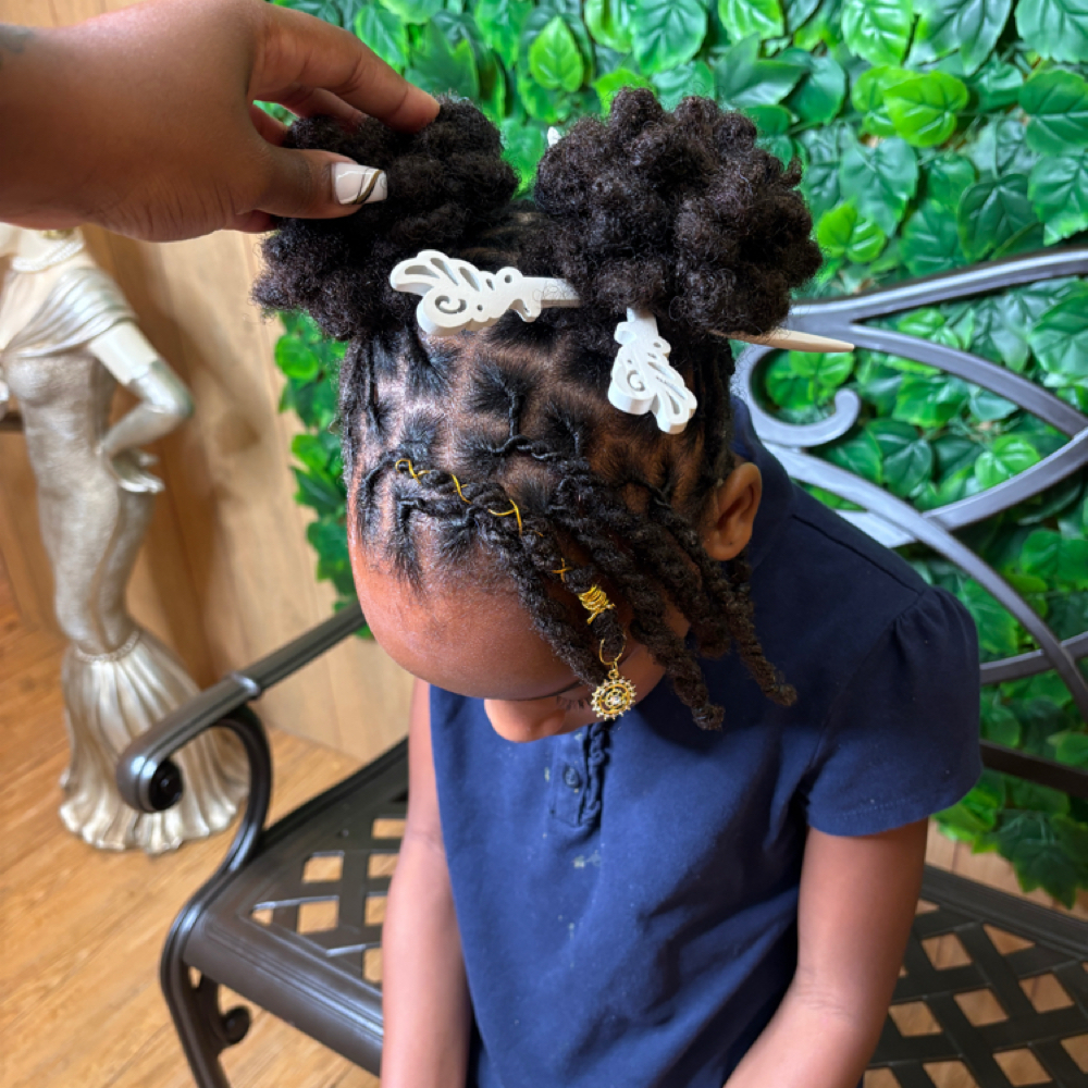 Loc Retwist & Style ( Child ) at DSCVR Artistry in Columbus, GA