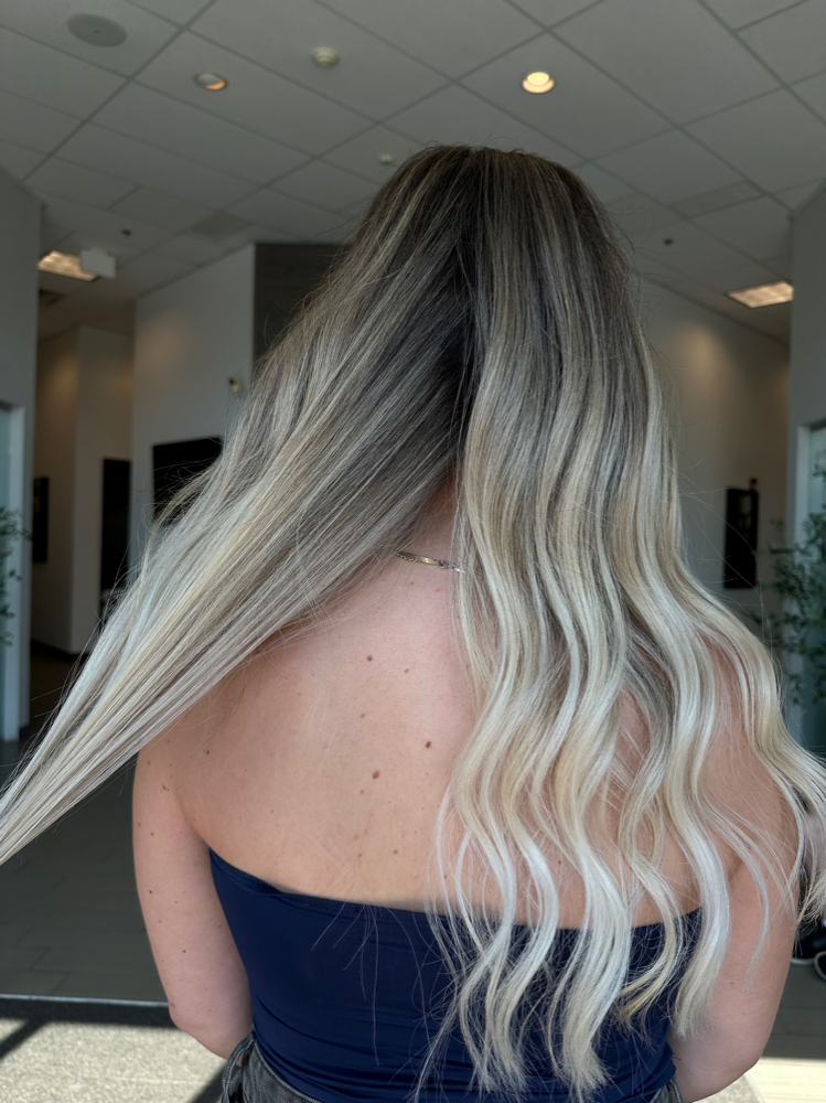 Full Highlight & Root Smudge