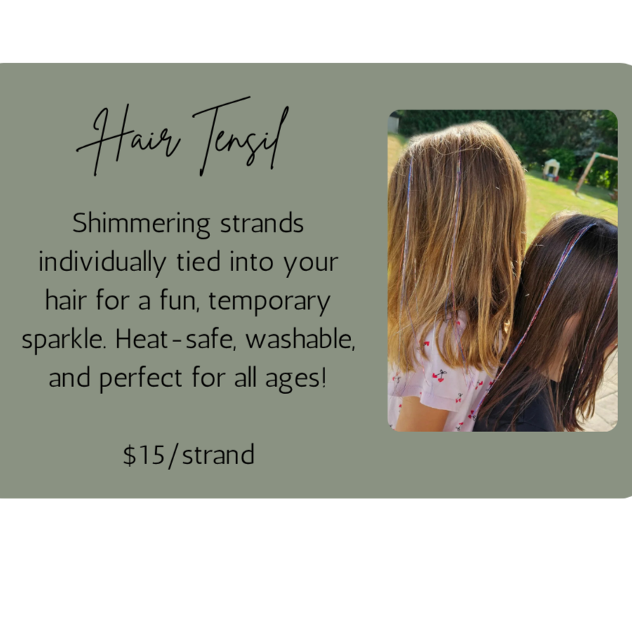 Hair Tensil- $15/Strand at M.A.D.E. in Beauty in Perryville, MO