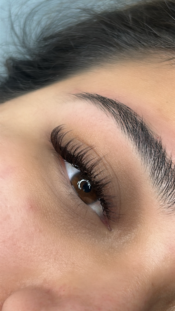 Brown Wet & Wispy Set