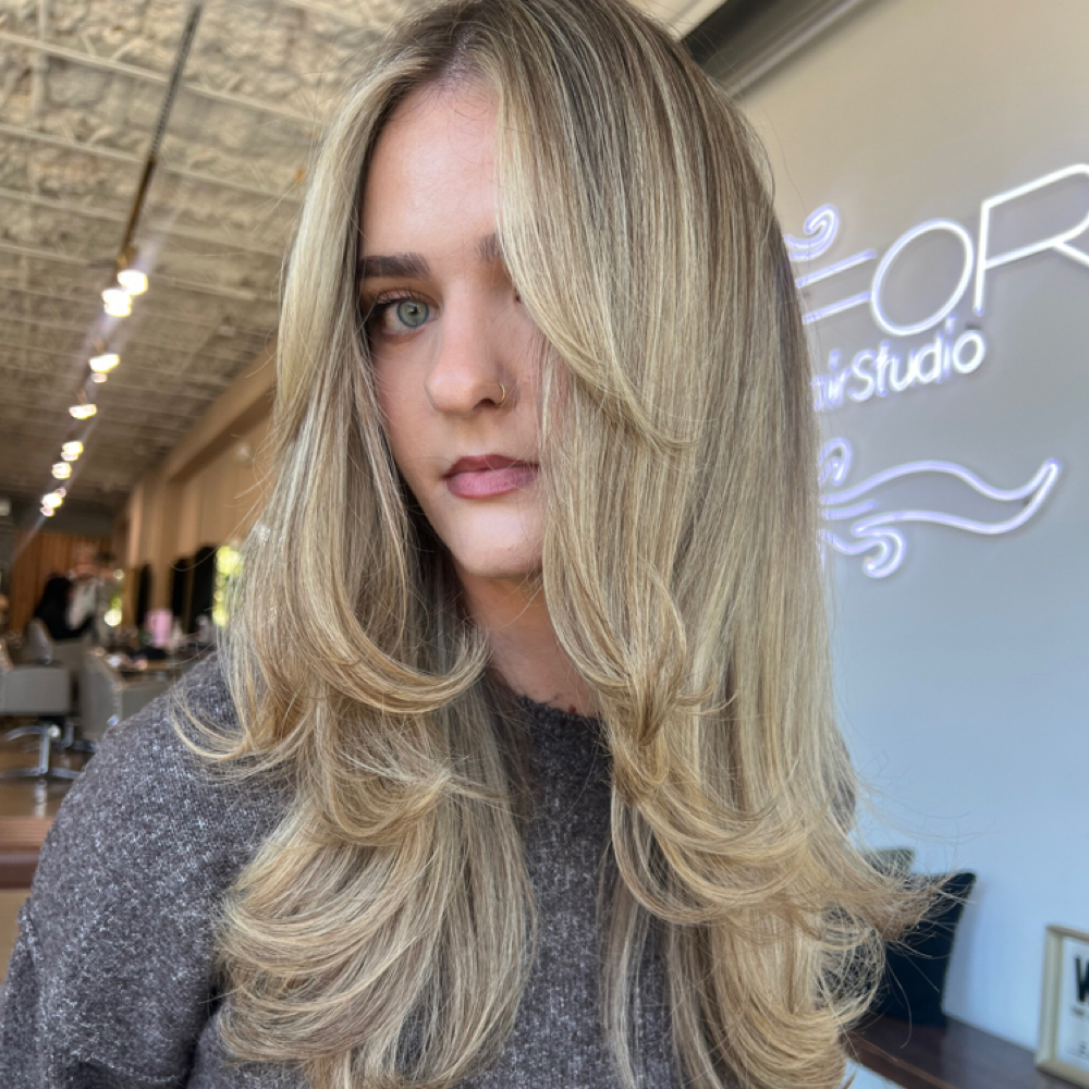 Full Balayage with Leia at Form Hair Studio FL in Fort Lauderdale, FL