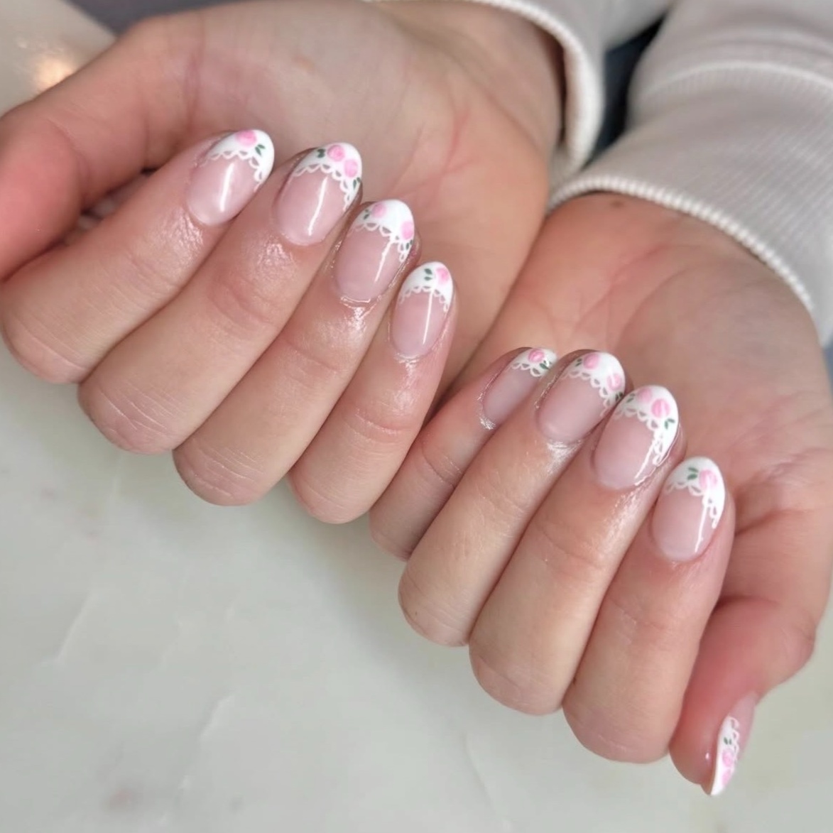 Builder Gel Manicure - Mystery at Kate's Nails in Appleton, WI