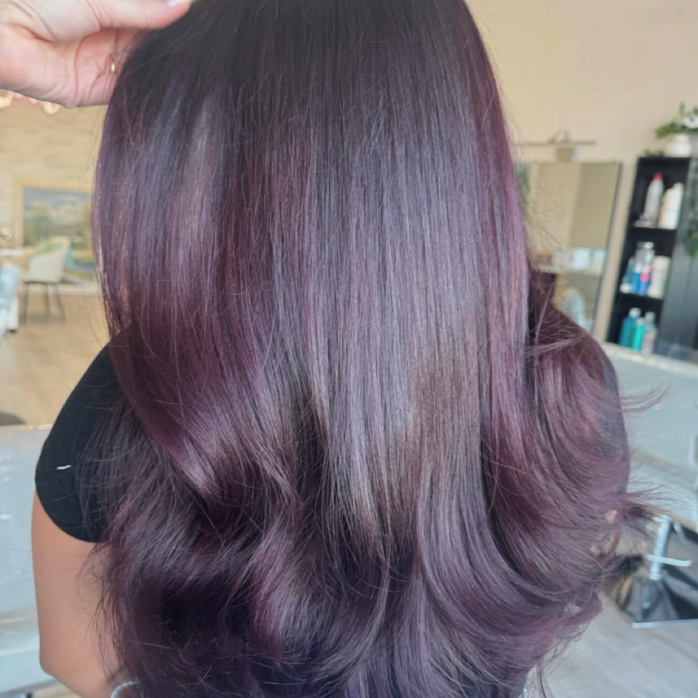 All Over Color at Allure Hair Studio in Orange, CA