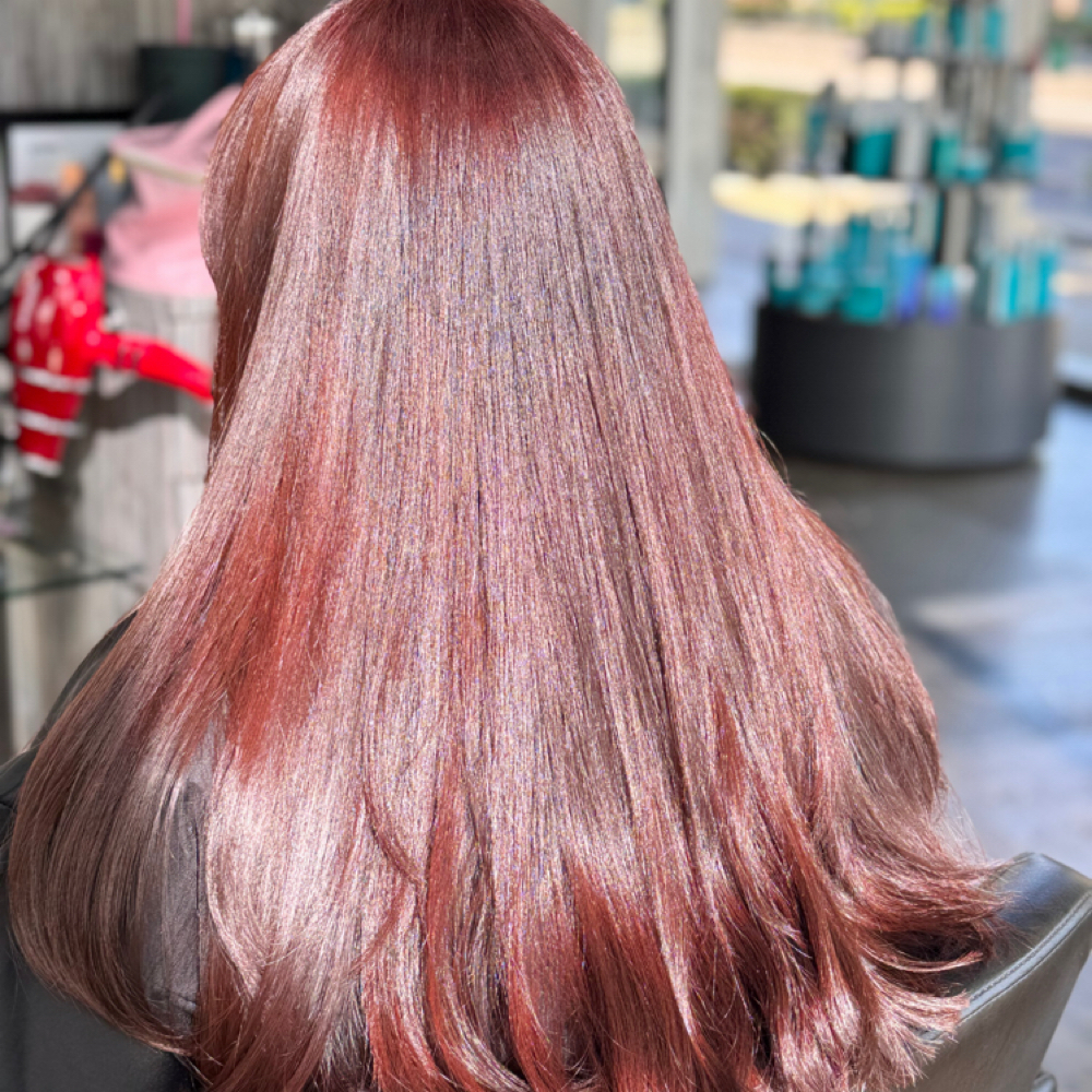 Root Touch Up & Gloss (toner) Only* at Hair Bestie Paige in Fullerton, CA