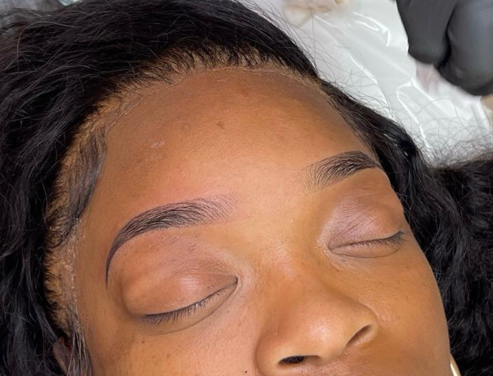 Ombre Brows | Microshading at LuvlyBrows in Portsmouth, VA