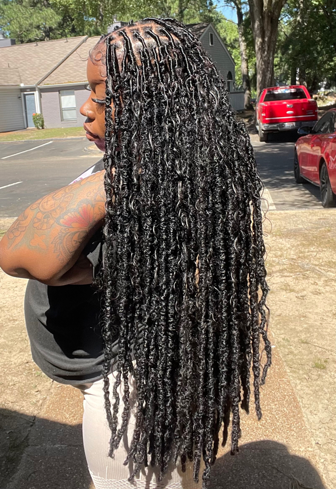 Island Gal locs/ W Curls (Hair Inc)