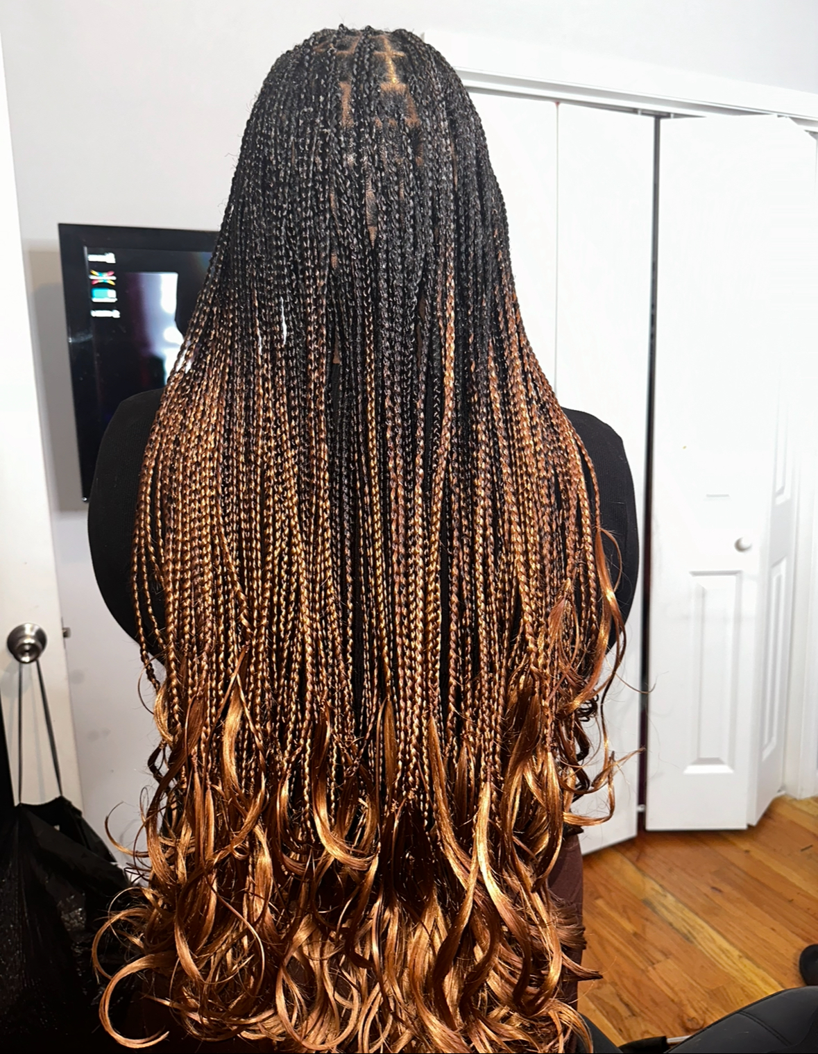 Small Knotless at Touched by Grace in Jersey City, NJ