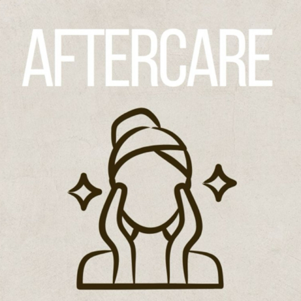 Aftercare at Miski Beauty Lounge in Solon, OH