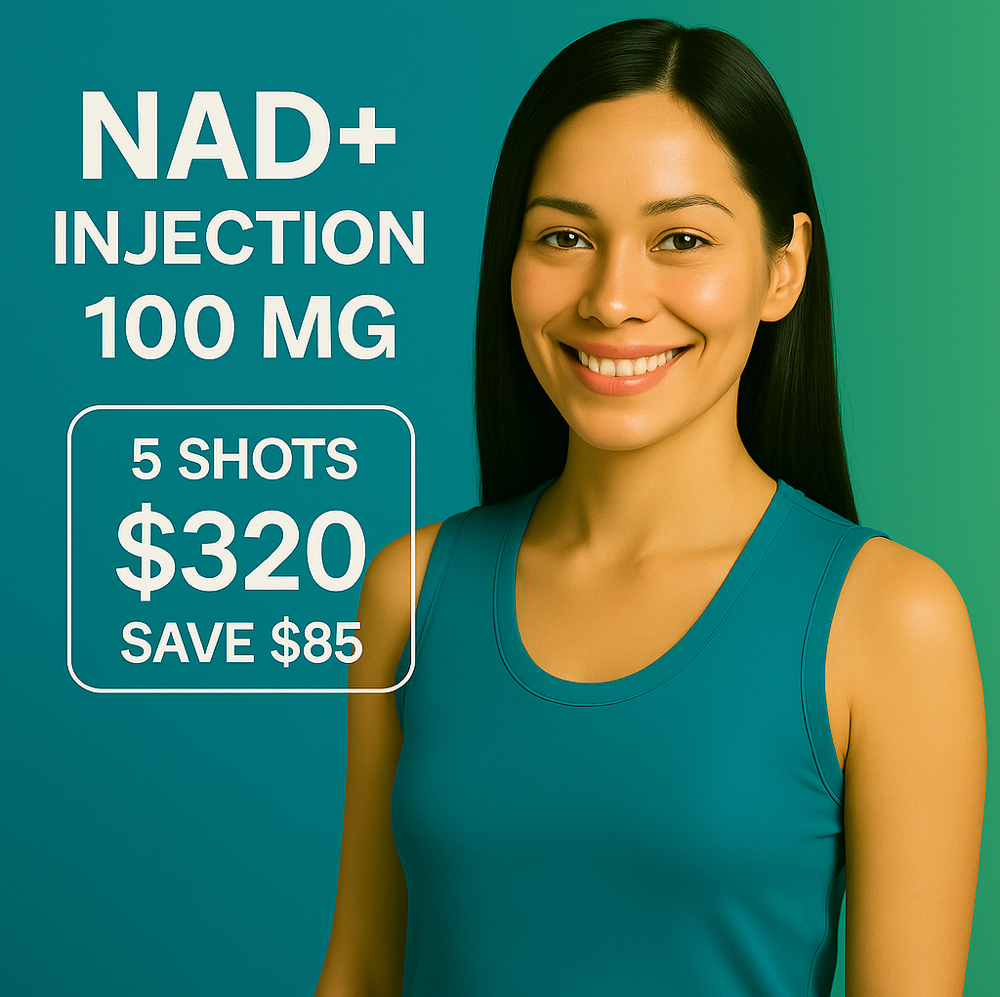 NAD+ 200mg Injection at Drip Suites Murrieta in Murrieta, CA