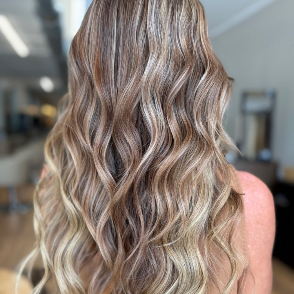 Custom Dimensional Color at The Salty Blonde Hair Salon in Beaufort, SC