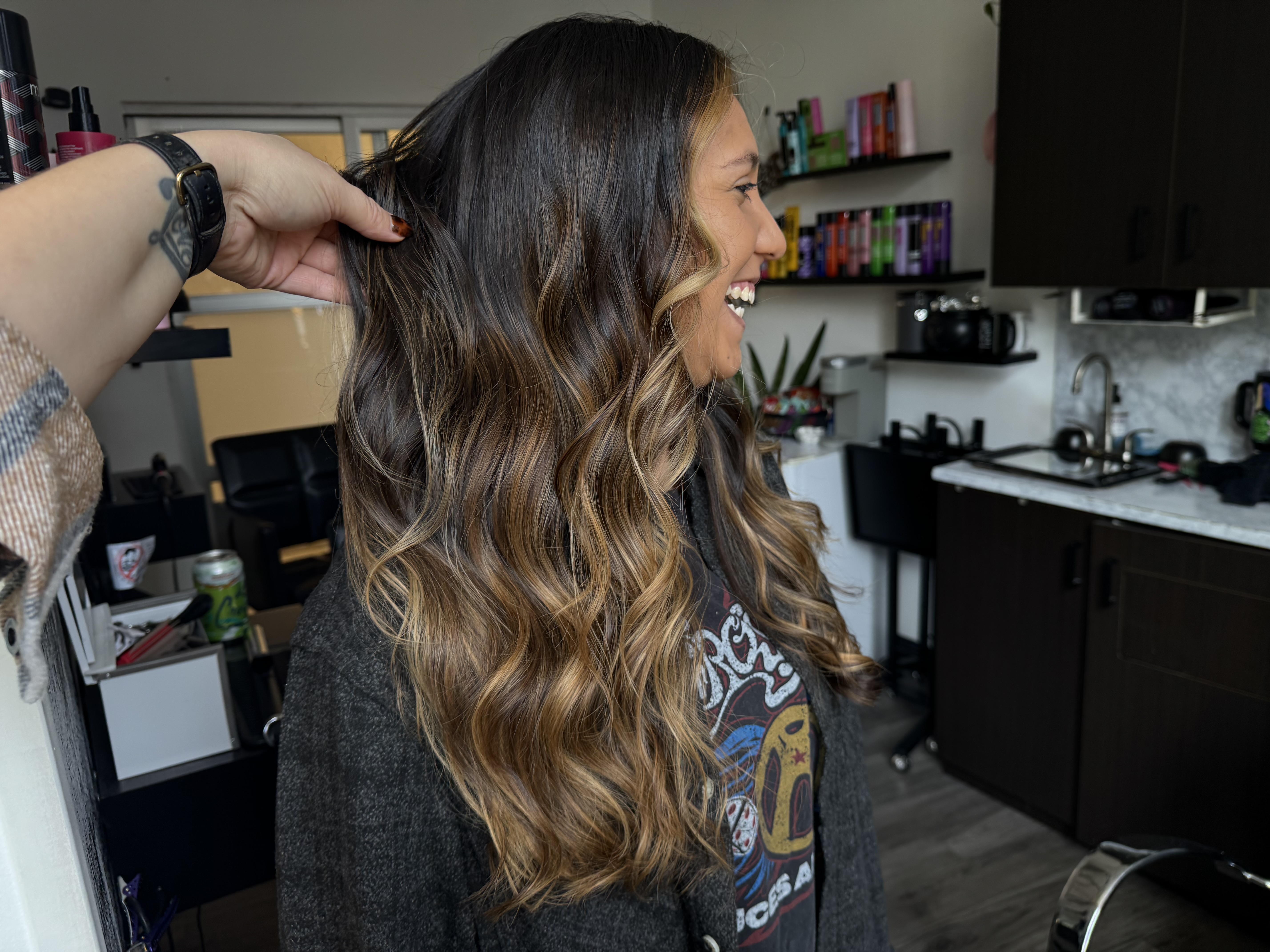 Partial Balayage, Foilyage