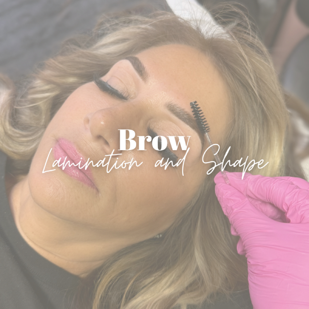 Brow Lamination & Shape at Lil Glowtique in Wyandotte, MI