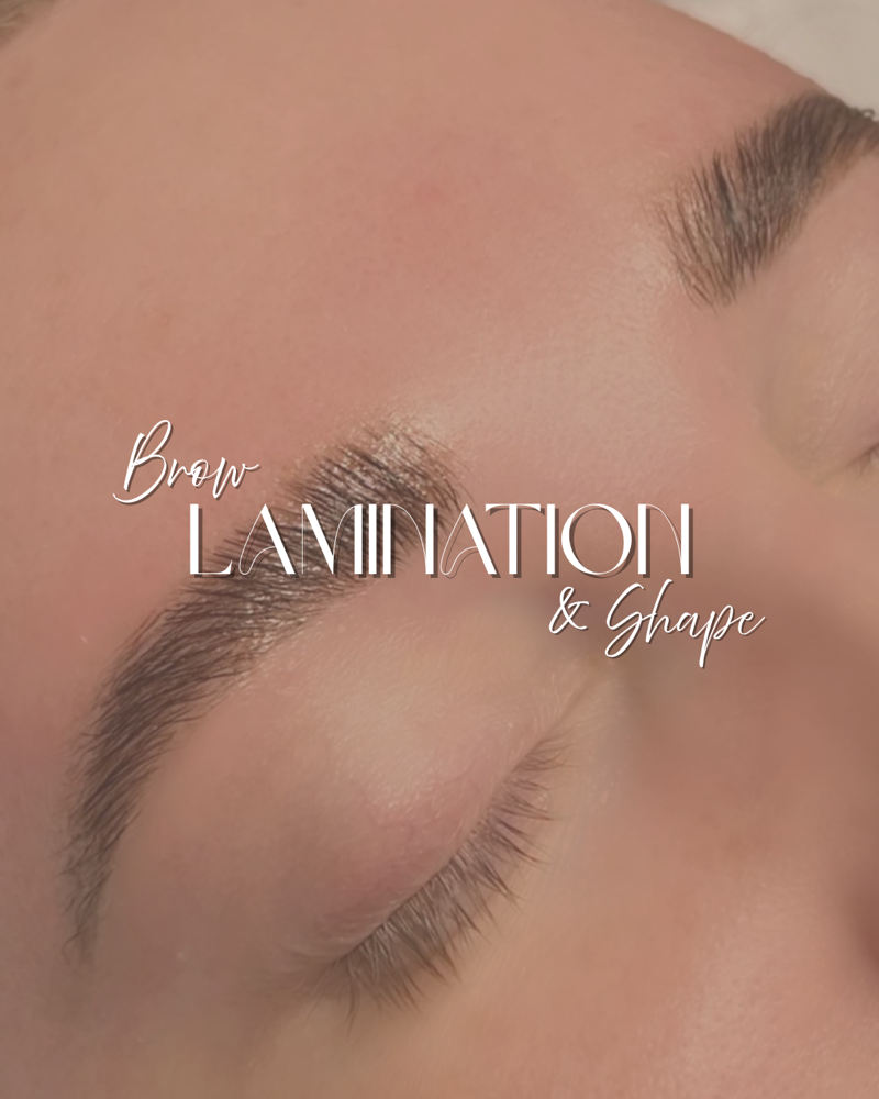 Brow Lamination & Shape at Lil Glowtique in Wyandotte, MI