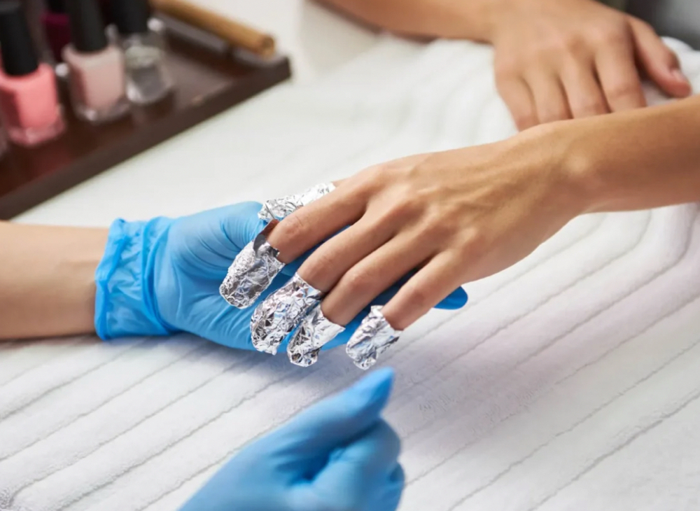 Removal services at The Nail Nook in Armada, MI