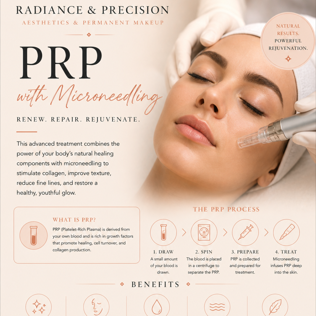 Microneedling Face W/PRP $499 at Radiance & Precision Aesthetics LLC in Fort Myers, FL
