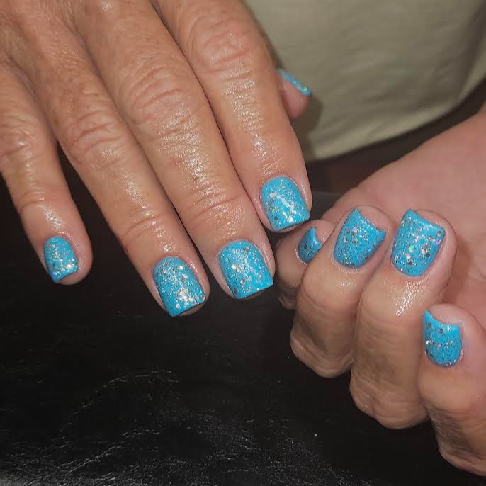 Short Acrylic Full Set at Kayla's Vanity in Yuma, AZ