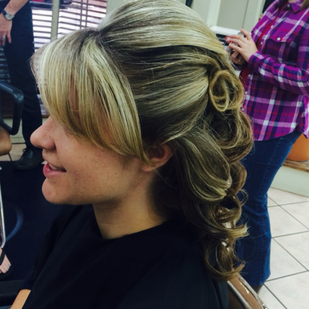 Updo at The Suites by J-Co in waco, TX