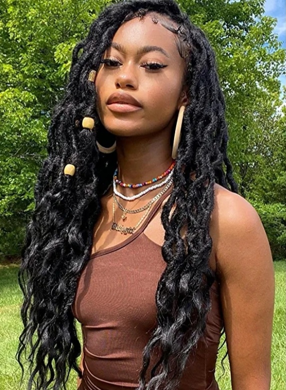 Boho Goddess Faux Locs