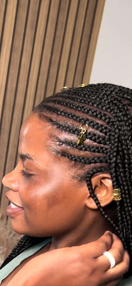 Tribal Braids Mid Back