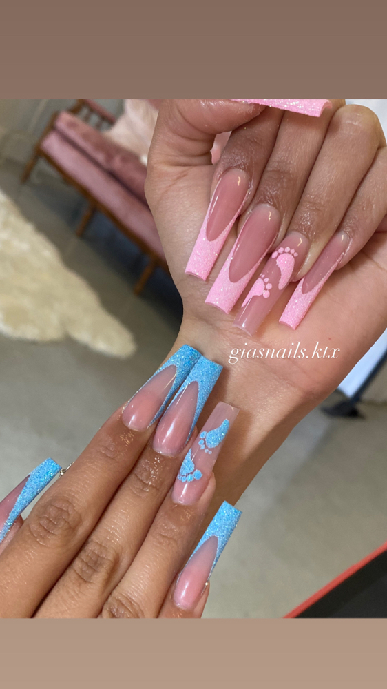 XLONG ACRYLIC FULL SET