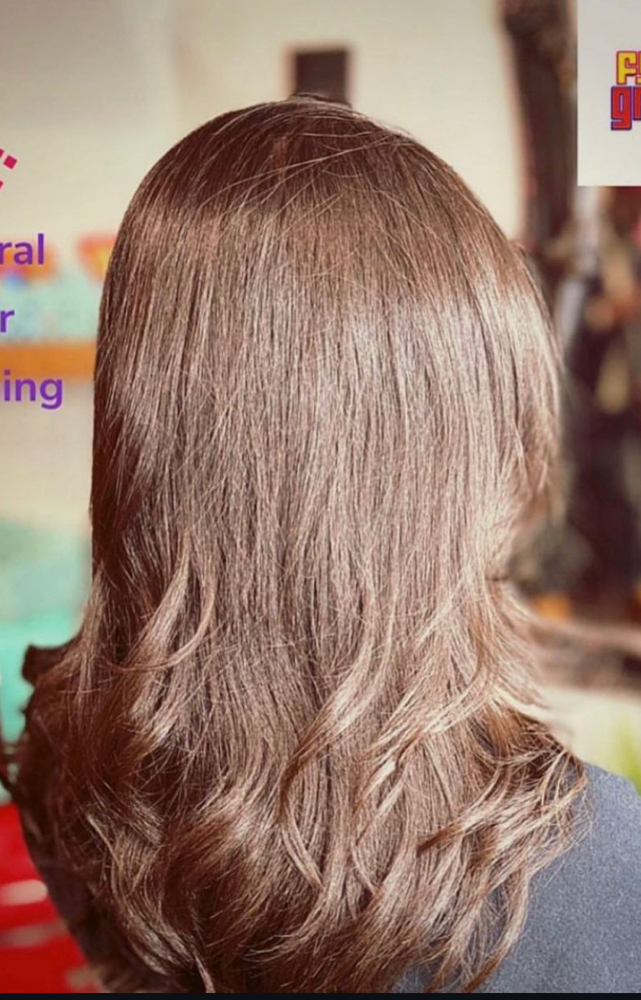 Natural Hair Silkening at Funk’ee Groovee Hair Studio in Frisco, TX