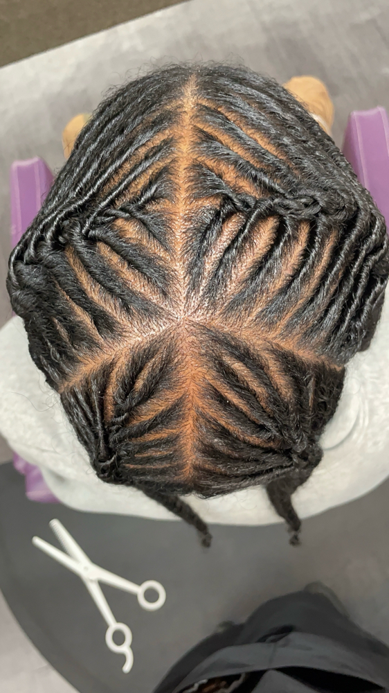 Loose Hair  Loc styles at Loc Heart in Detroit, MI