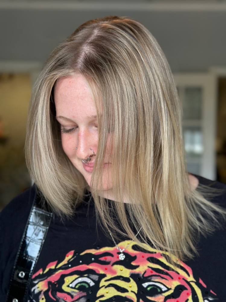 Halo Highlights, Toner and Blowout