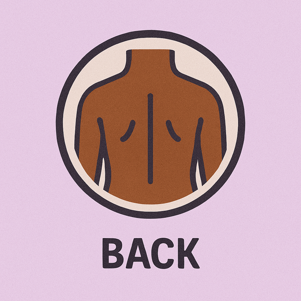 Back Wax at Royal Skin Waxing in Stockton, CA