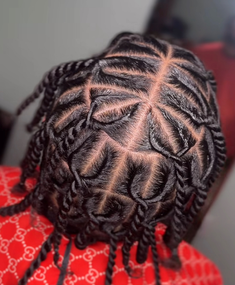 Kamikaze Two Strand Twists at Slaid & Stitched in Arlington, TX