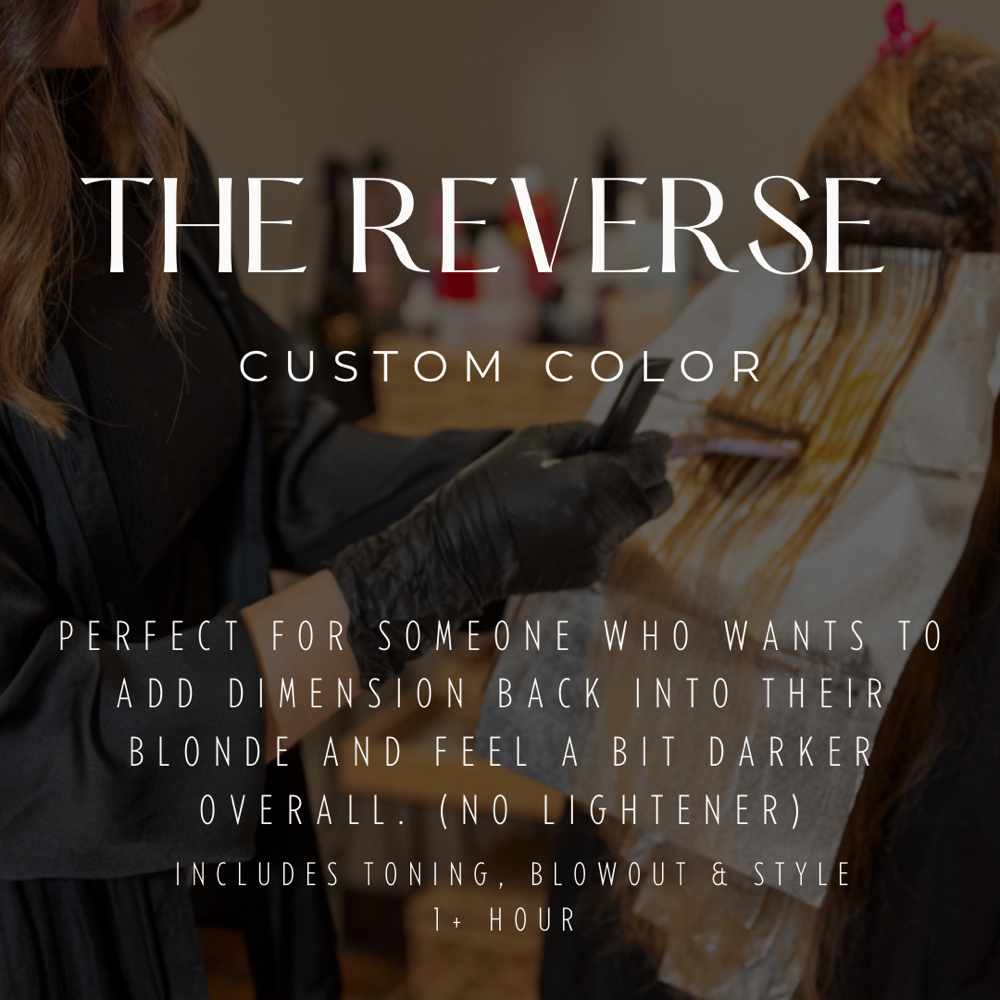 Reverse Balayage/Lowlights