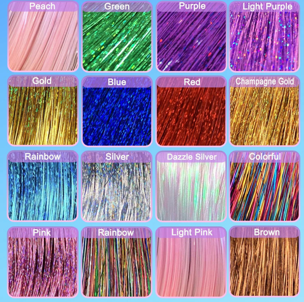 Fairy Hair Tinsel 6 Strands