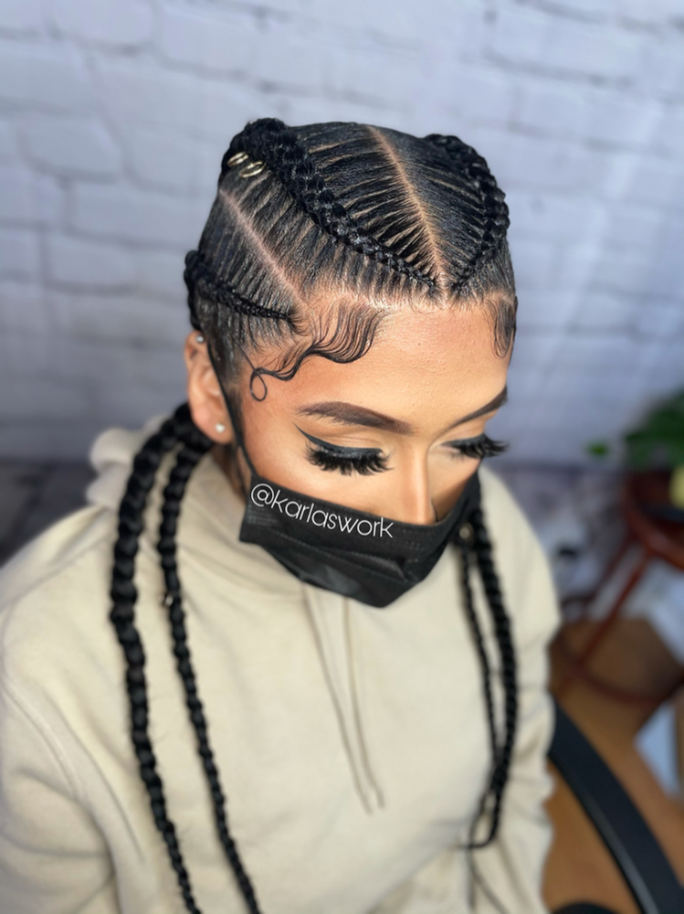 3-4 Braids