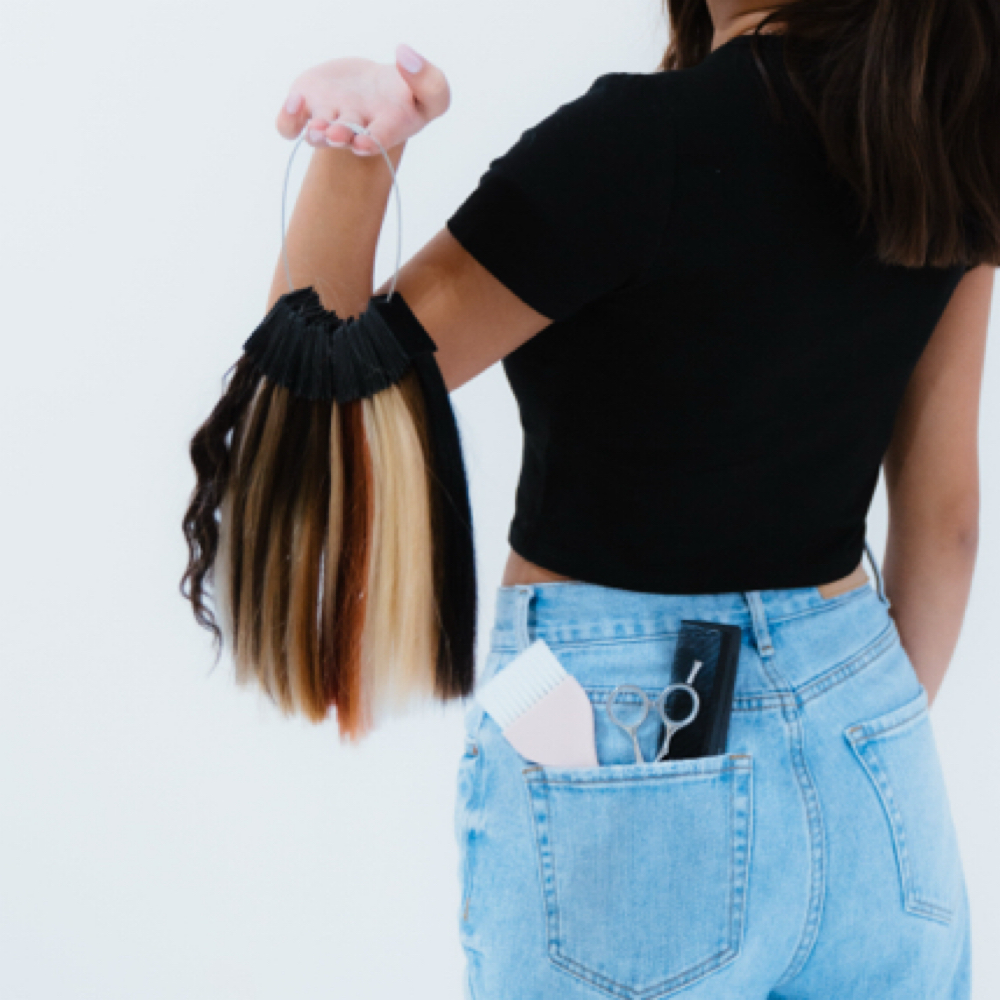 Custom Color + extension Install at Jenni The Stylist in Spokane valley, WA