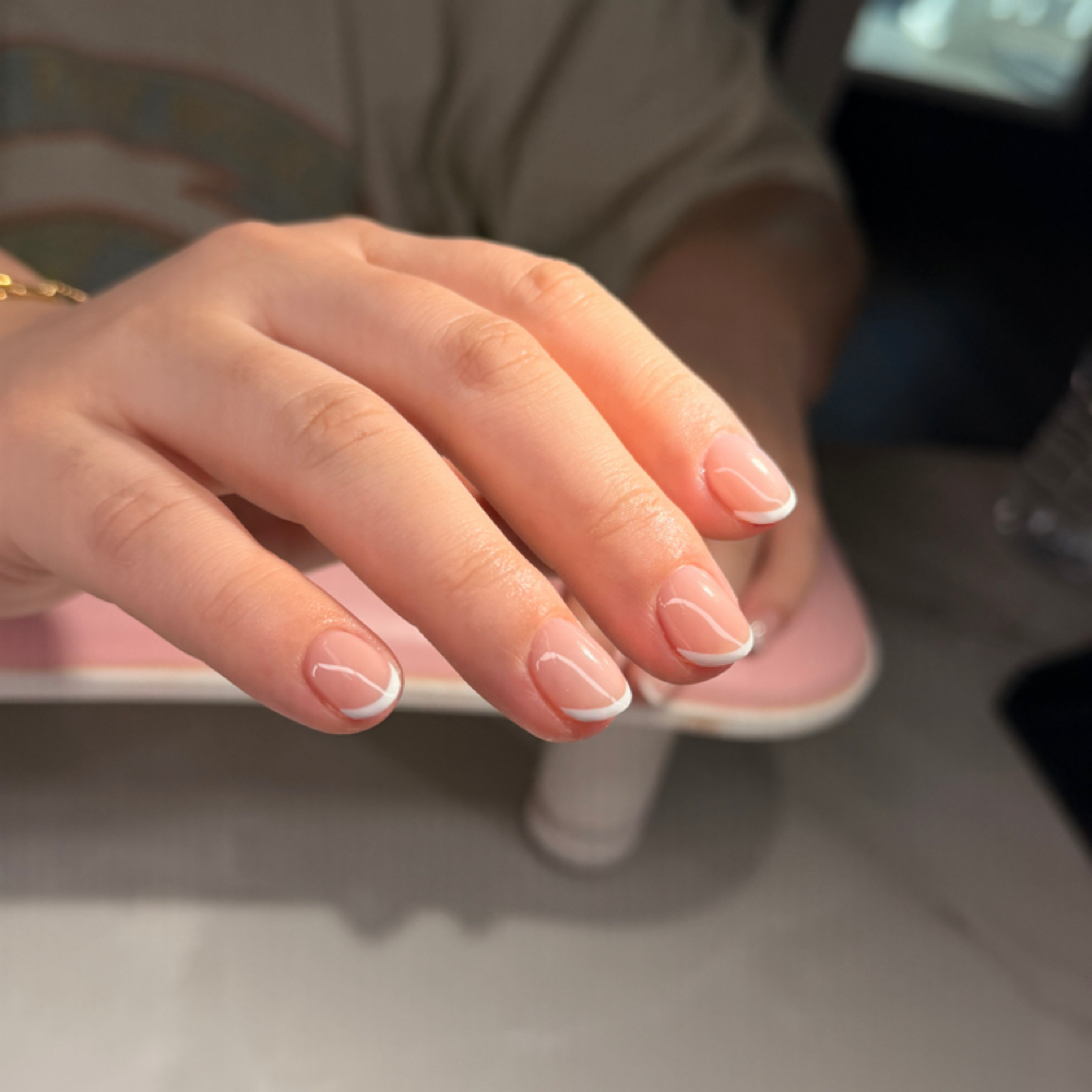 Structured Russian Manicure at Atouchofbeautyllc in Willimantic, CT