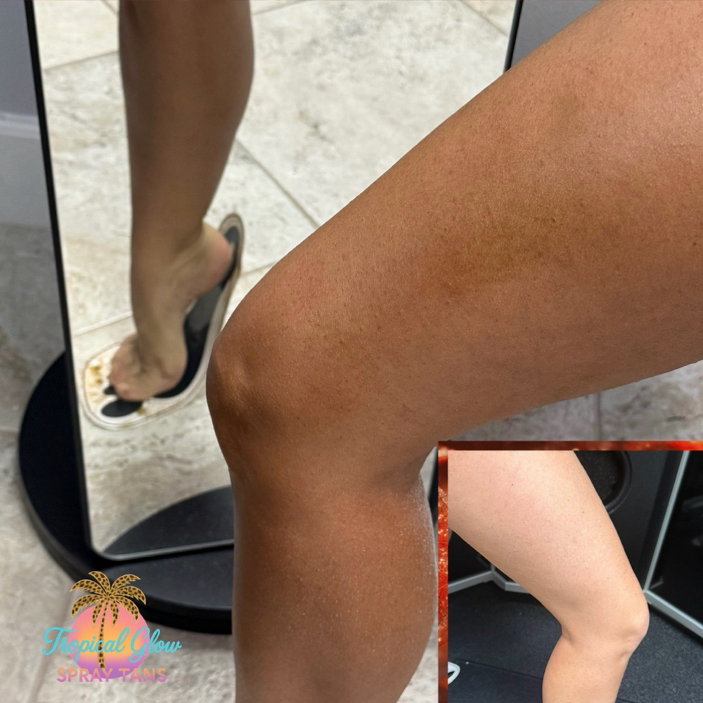 Get A Leg Up at Tropical Glow Spray Tans in Sebring, FL