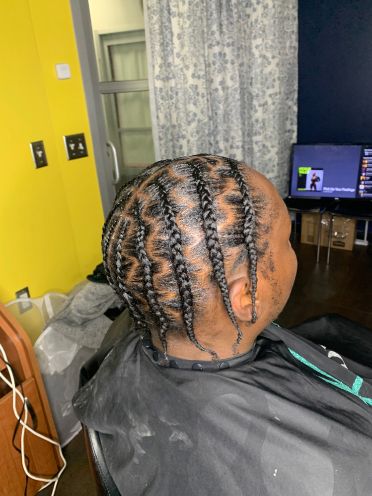 Men Freestyle Cornrows