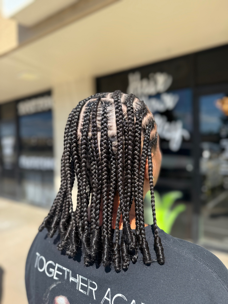 Two Layer Tribal Braids at StylesbyShanti in Phoenix, AZ