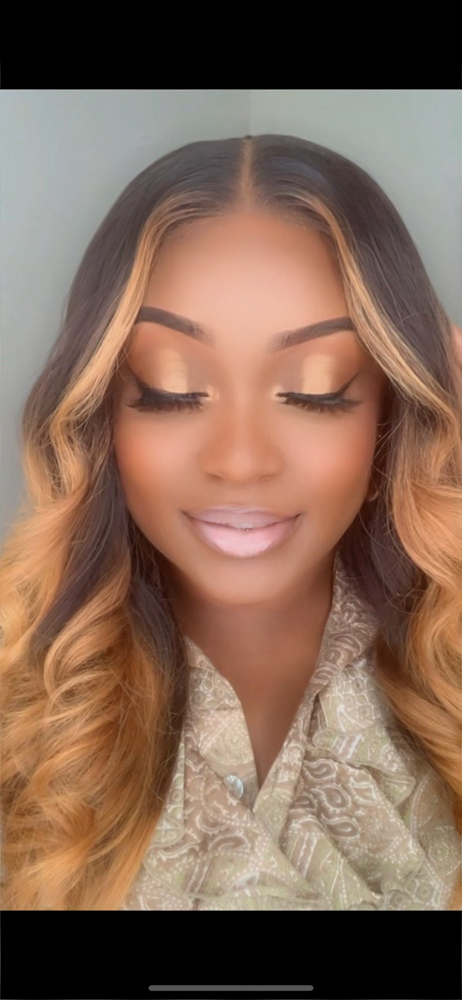 Glam Look & Wig Install
