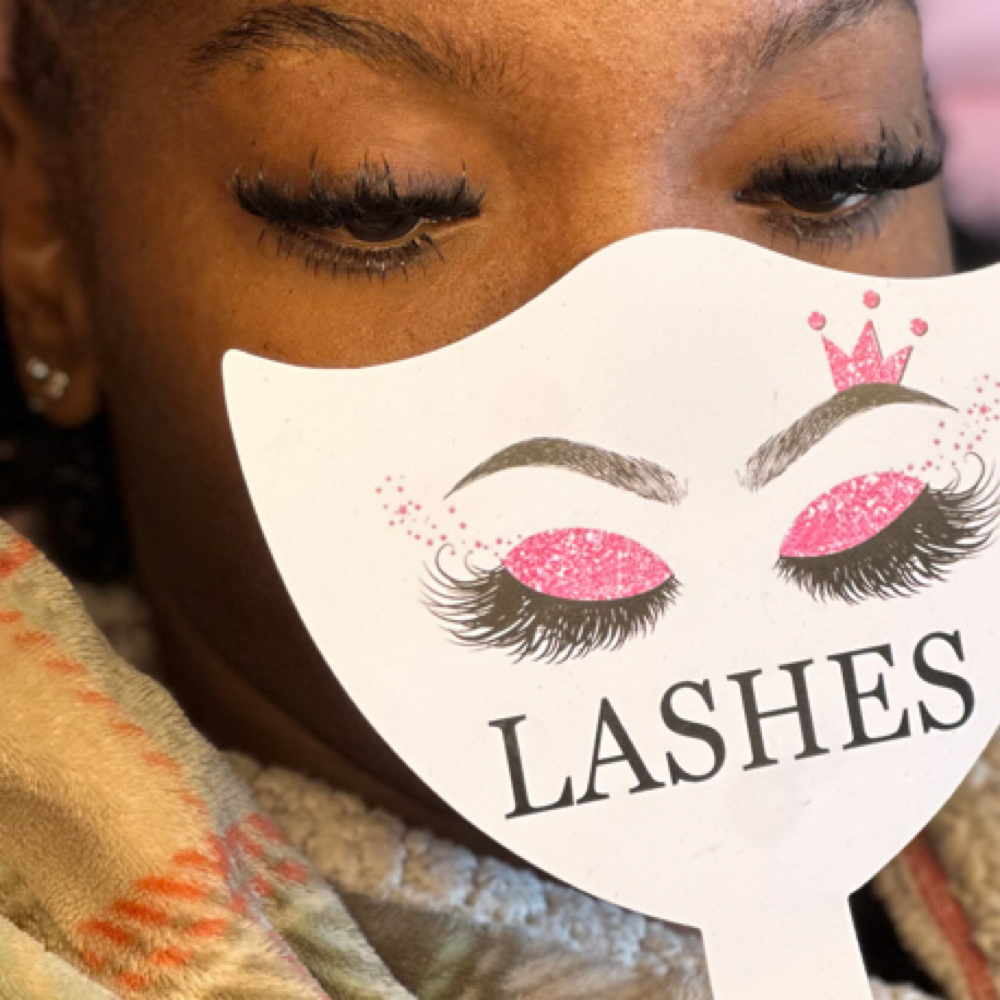 CLUSTER LASHES at QC Locs & Lashes in Fort Worth, TX