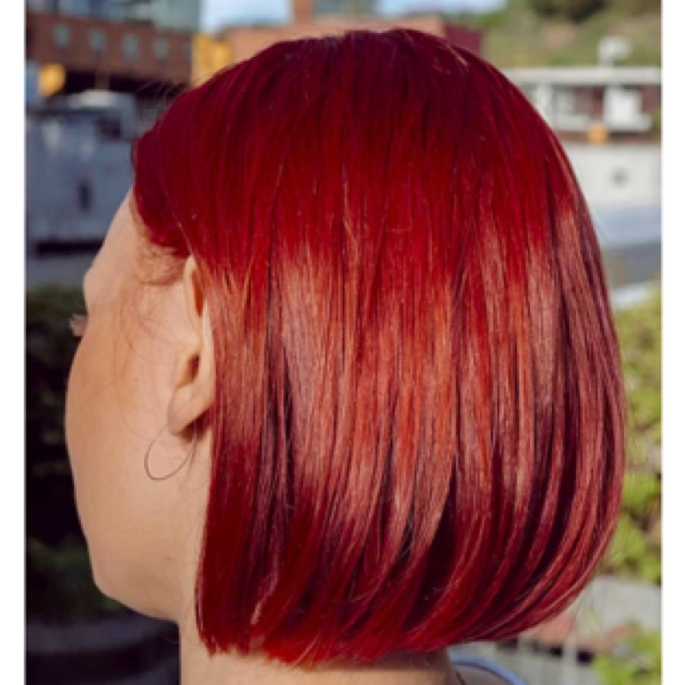 Silk Press w/Cut at Locked At Cece’s in Lakewood, CA