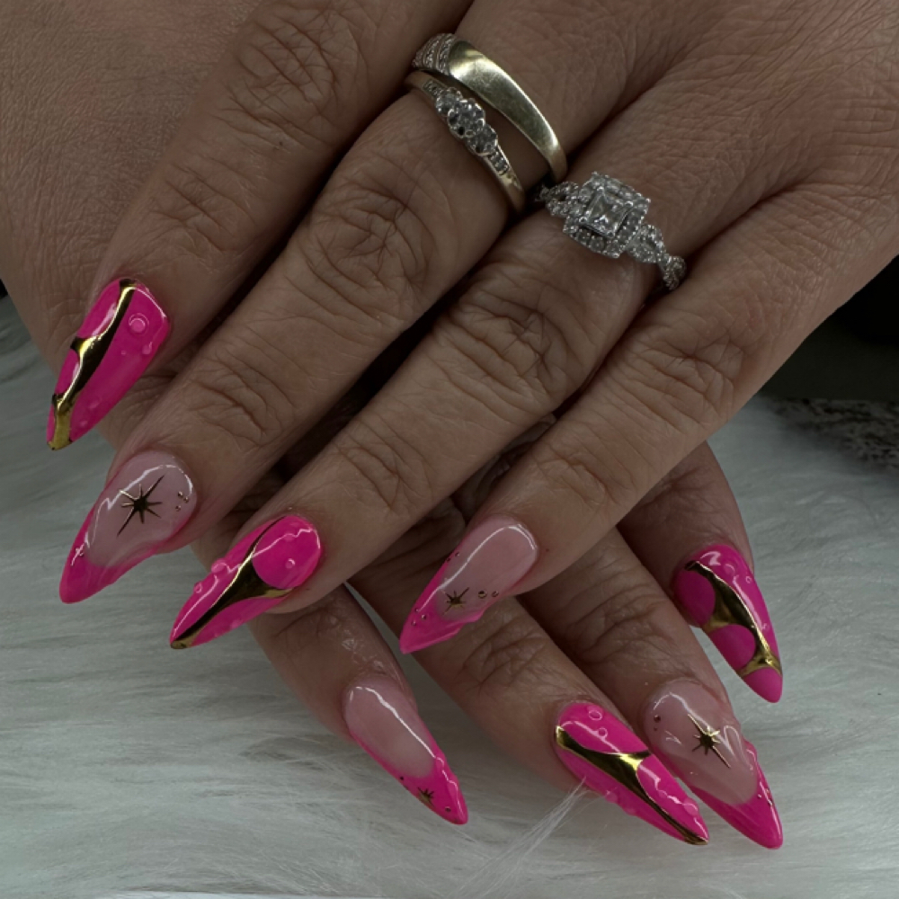 Color Acrylic - Fill (one color) at Natis Nail Spa in San Marcos, TX