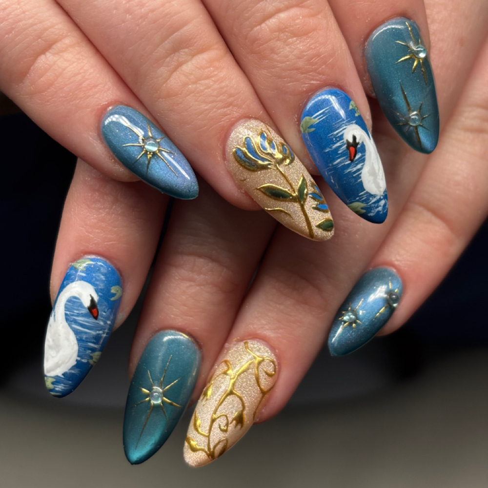 Tier 5 nail art at Nails.By.Christin in BOISE, ID