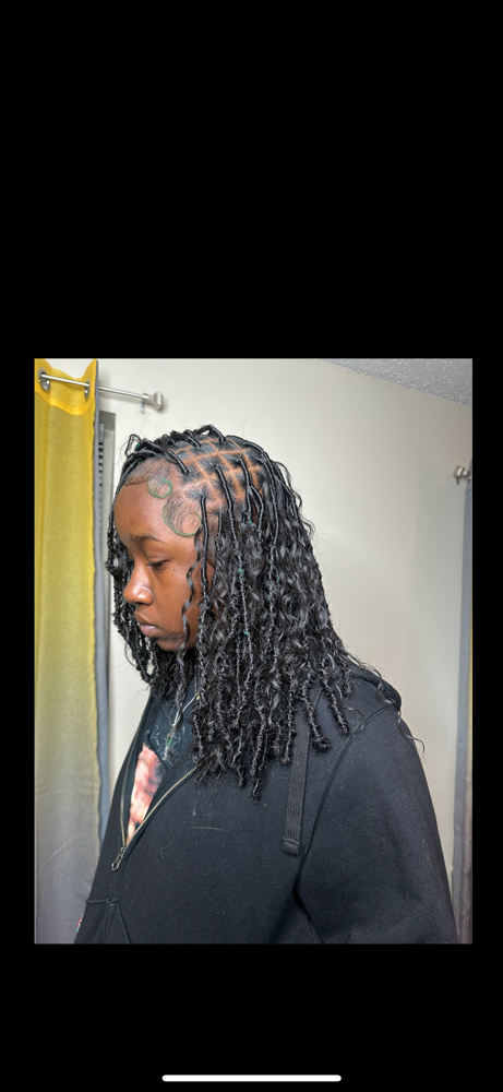 Boho Locs (Short) at HAIRBYREYA in Monroeville, AL