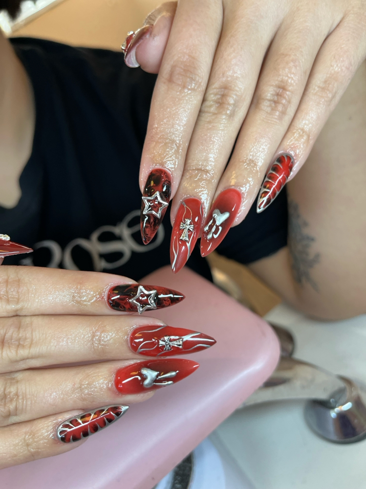 Long Fullset at Nails By Allison in Brighton, CO