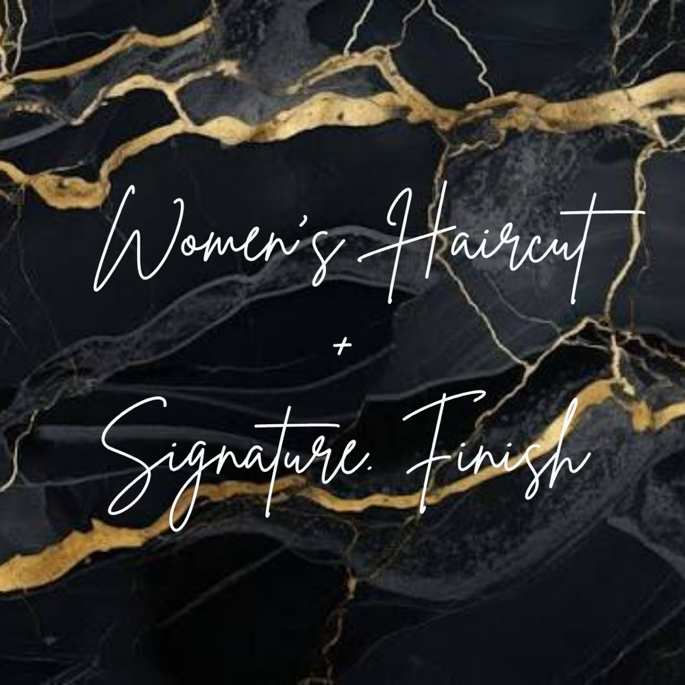 Women's Haircut + Signature Finish at The Saint James Hair Studio in Falls Church, VA