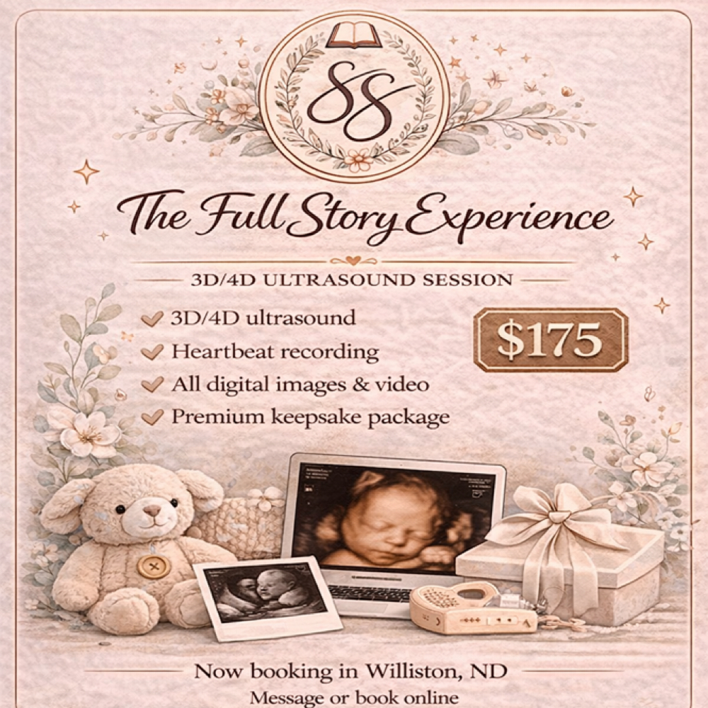 Full Story Experience 🌙 | 24-32 wk at The Storybook Studio in Williston, ND