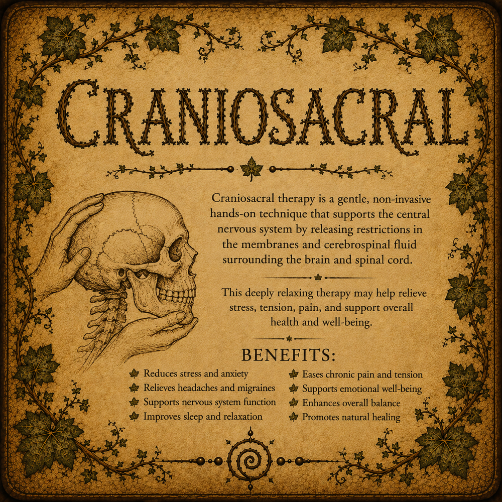 Craniosacral at Kalypso Kove in Byron, MN